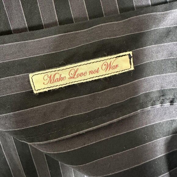 Paul Smith Shirt Men Size 17 43 Long Sleeve Striped 100% Cotton Made in Italy - Picture 10 of 11